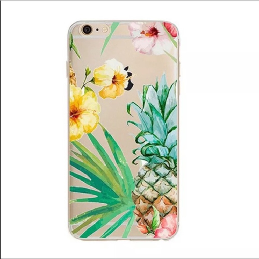 NWT pineapple 🍍 iPhone‎ X case floral flower